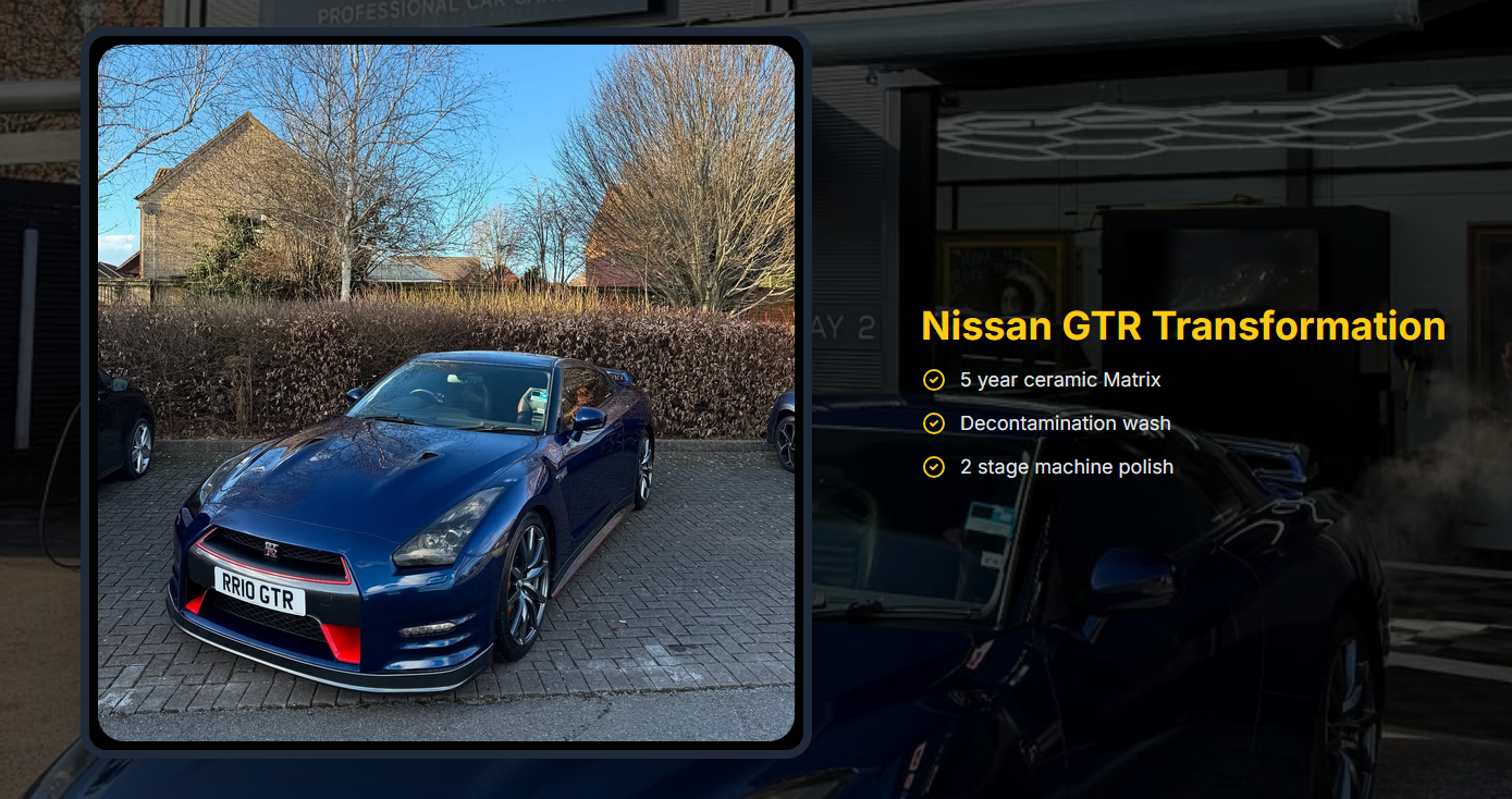 Car Website template