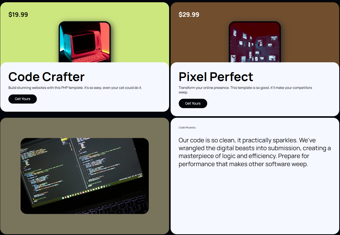 Web Design Sample 1