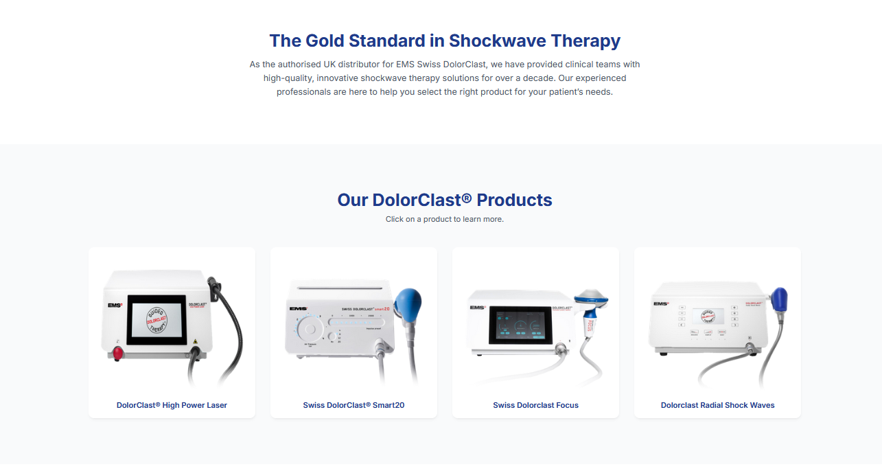Medical website template