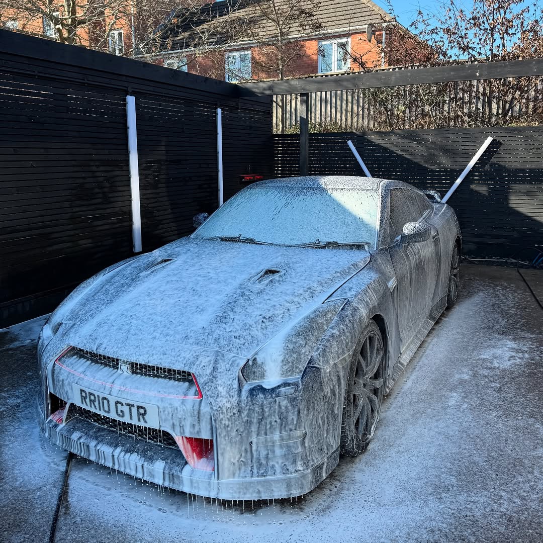 Car Being Washed